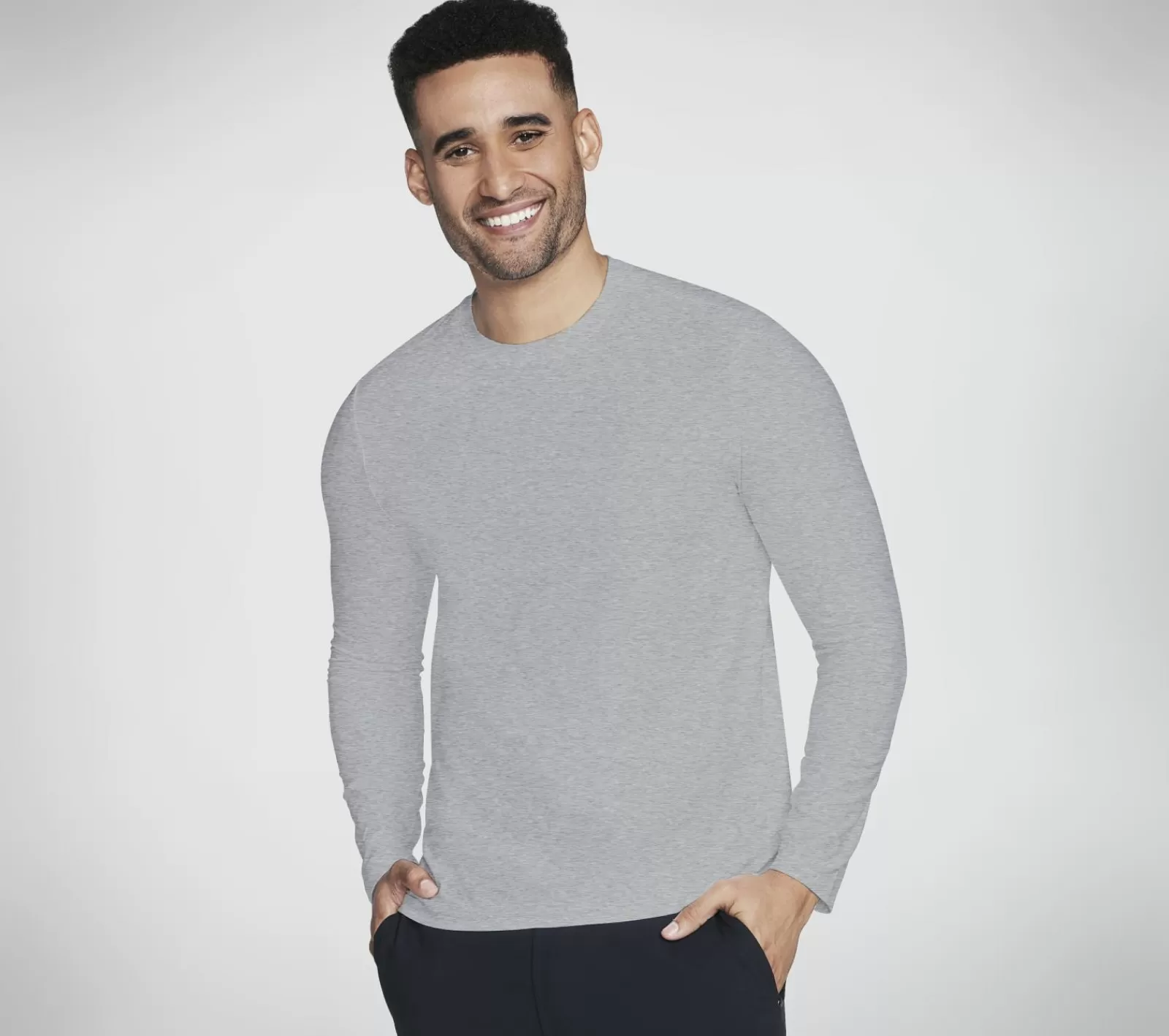 GO DRI All Day Long Sleeve Tee | SKECHERS Discount