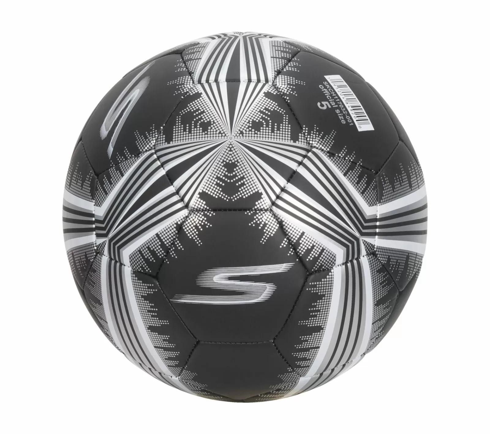 Hex Metallic Mini Stripe Size 5 Soccer Ball | SKECHERS Online