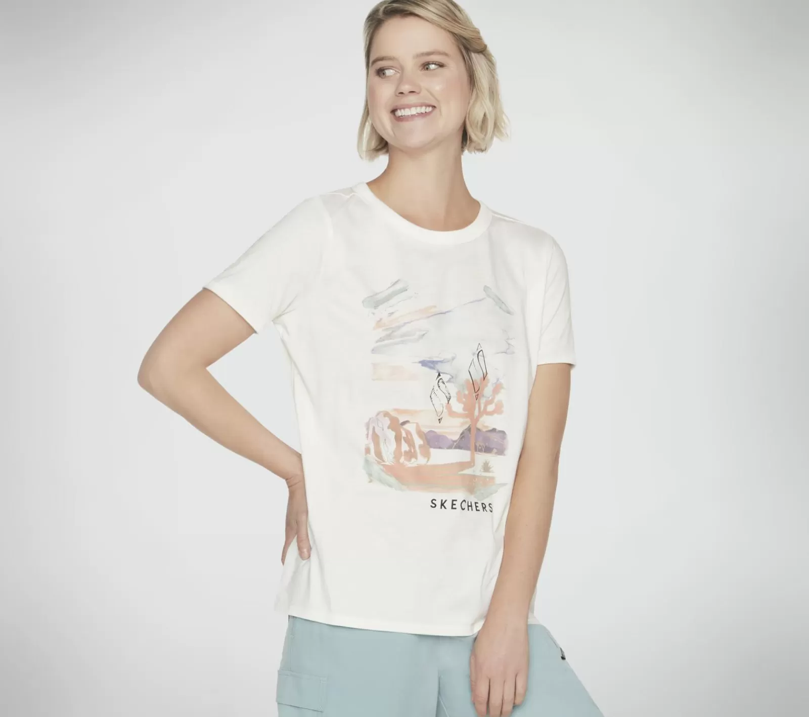 Airbrush Tee | SKECHERS Hot